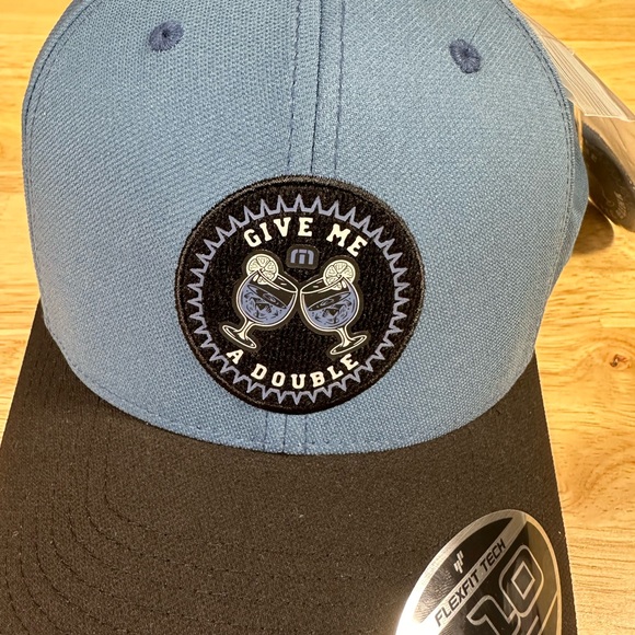 Travis Matthew Rum Days Snapback Hat Blue Golf Party 110 Flex Cap New With TAG - Picture 4 of 10